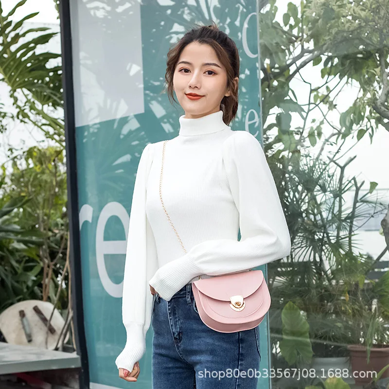 Crocodile saddle bag 2023women bags foreign trade small bag packet women's bag shoulder crossbody bag