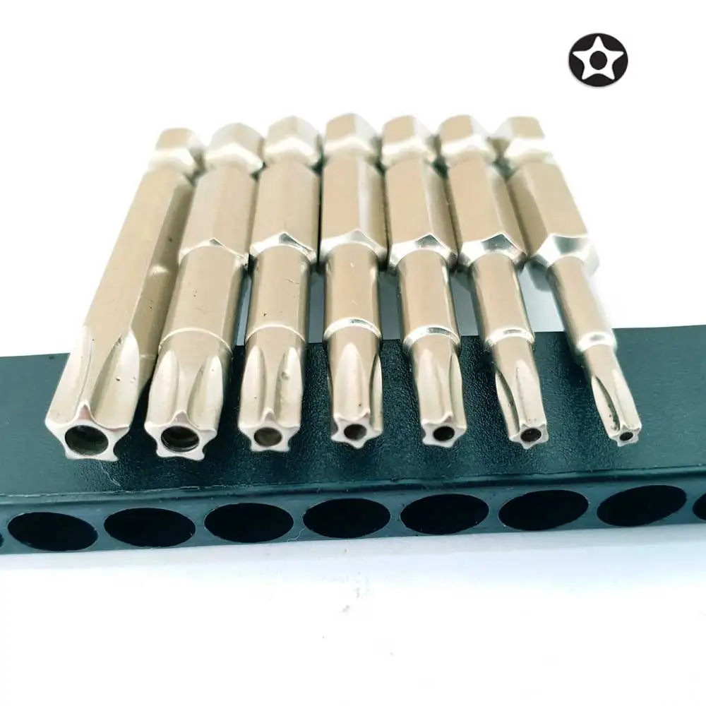 

Набор бит Torx Binoax 7 шт., 50 мм, S2