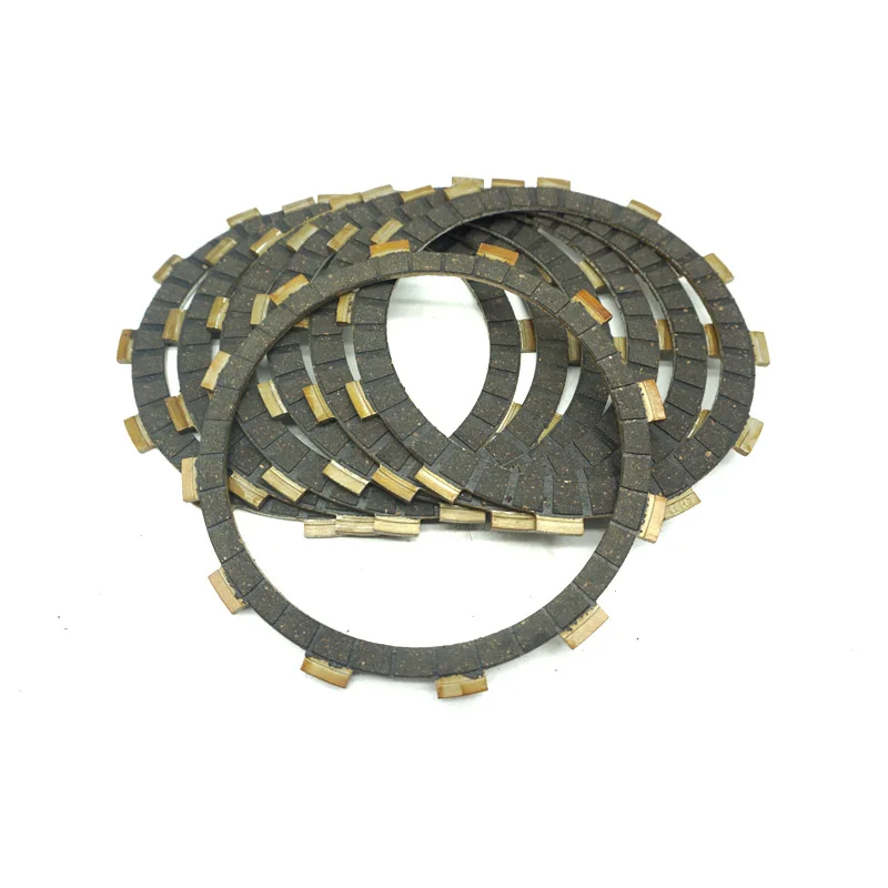 

Комплект фрикционных пластин Сцепления Мотоцикла 6 шт. для HONDA GB500 1989 1990 GB 500 G B