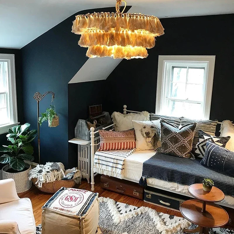 Фонарь с подвеской в виде звеньев