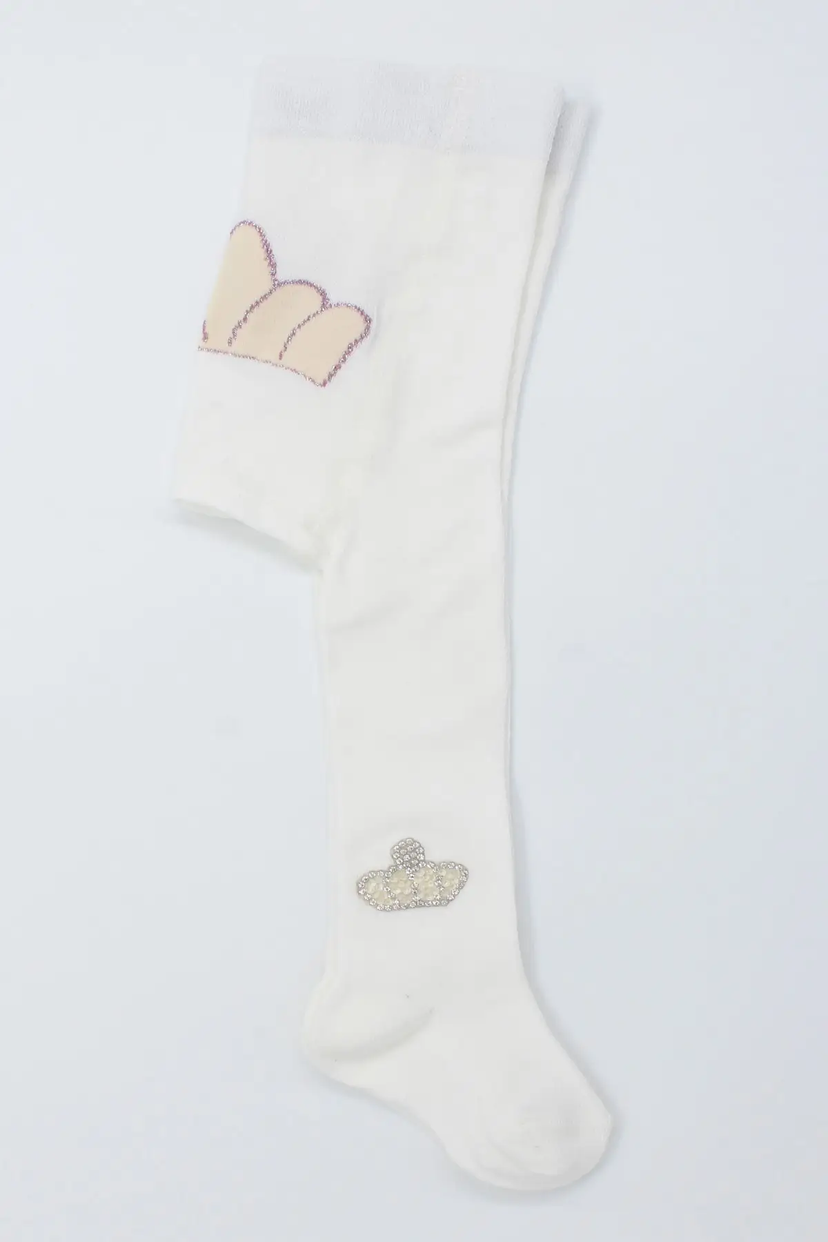 

Детские колготки из хлопка и спандекса, с фианитом