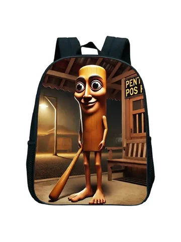 Итальянский рюкзак с мозгом для маленьких мальчиков, сумка для детского сада, школьные сумки с героями мультфильмов «Капучино Саассино», школьные сумки для мальчиков и девочек, сумка для книг с животными, подарок