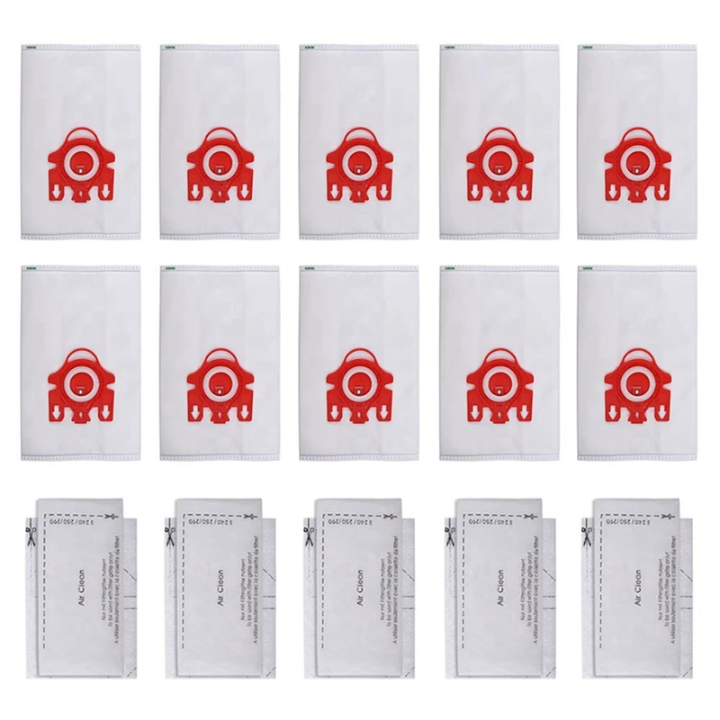 

60X Dust Bag Vacuum Cleaner Filter Bag For Miele FJM Air Clean Vacuum Cleaner