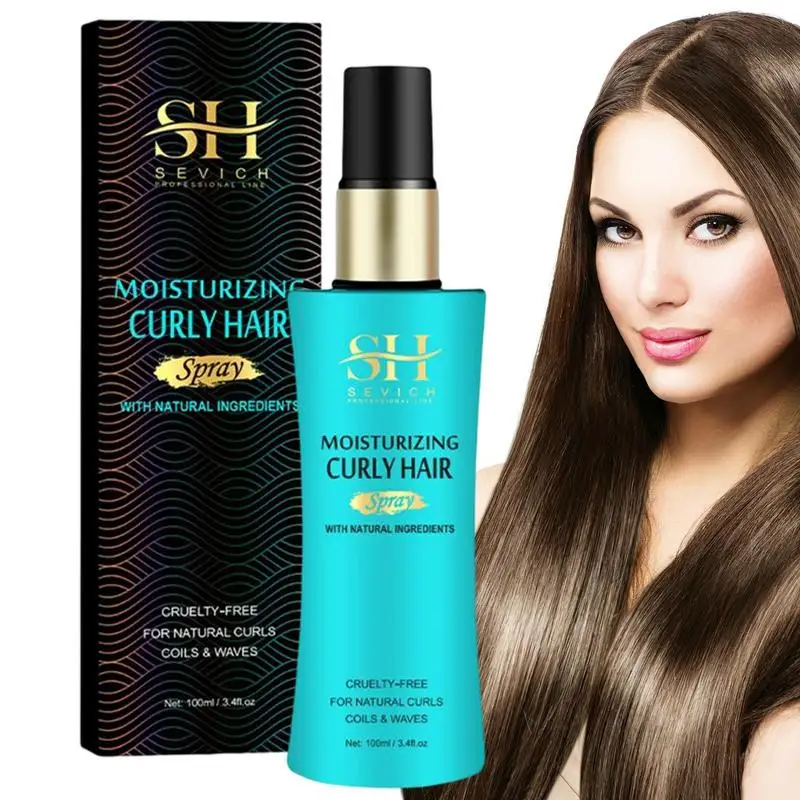 Curly Hair Essence Volumizing Texturizing Hair Spray With Fi