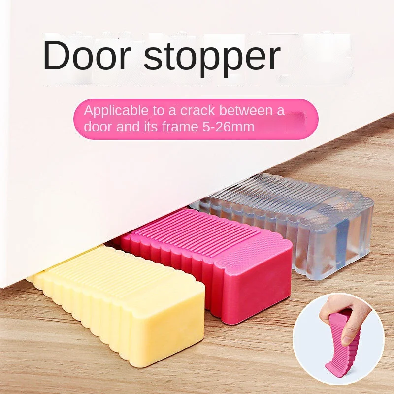 Ветрозащитная Противоударная дверная Стопорная силиконовая пробка для