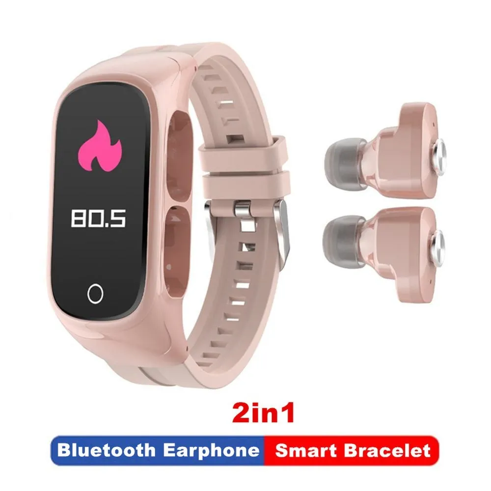 

N8 TWS Wireless Bluetooth Headset Smart Watch Men Women Bluetooth Earphone Call Sleep Monitor Sports Smartwatch 2022 M1 Genuine