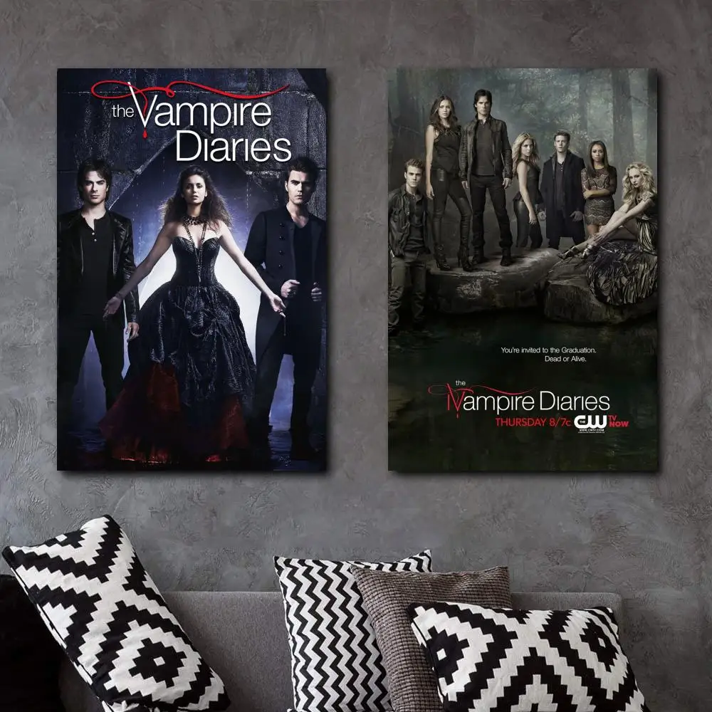 

Nina Dobrev The Vampire Diaries Erotic Sexy Canvas Poster Bedroom Decor Sports Landscape Office Room Decor Poster Gift