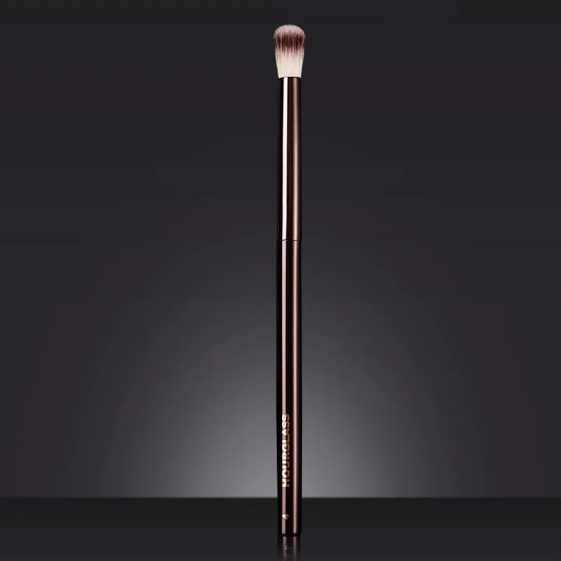 

Щетка-хайлайтер из мягкого волокна и шерсти, маленькая портативная и не оставляющая следов ежедневная, ручка-щетка из алюминия