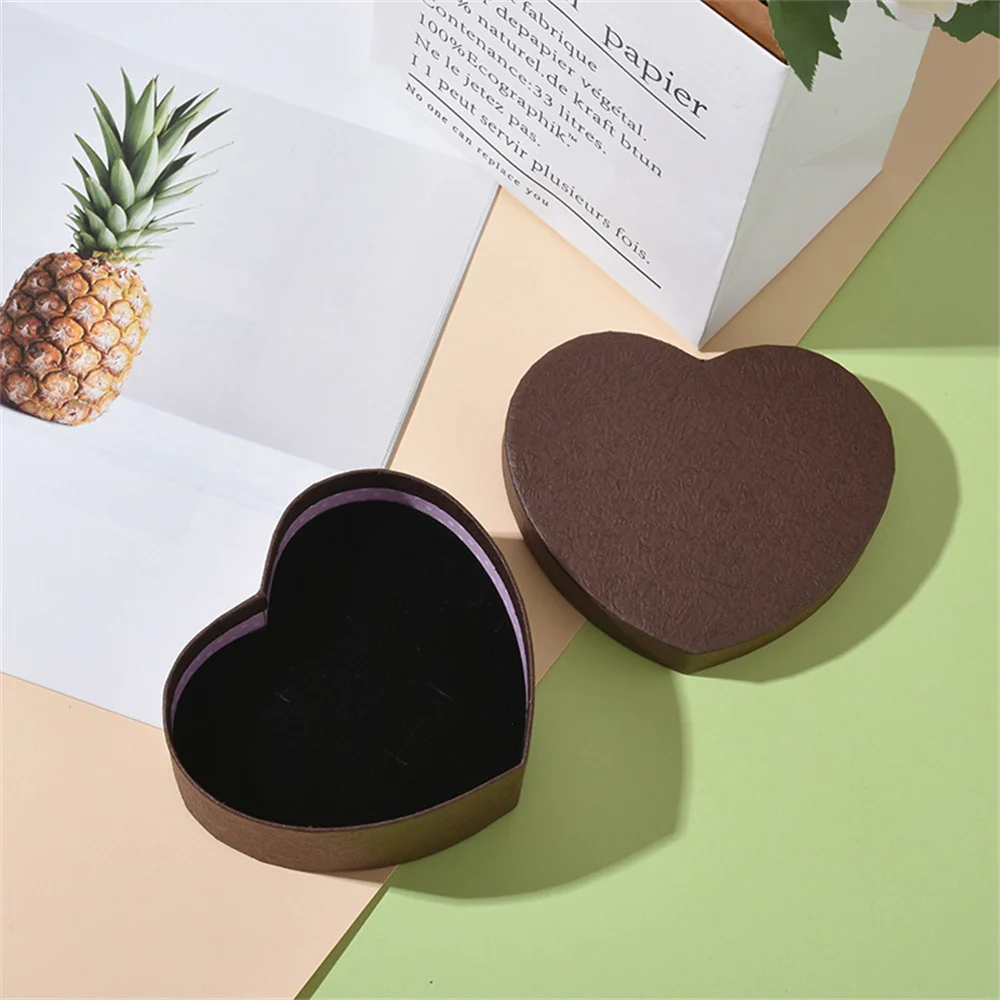 Подарочная коробка для ювелирных изделий в форме сердца с любовью браслетов