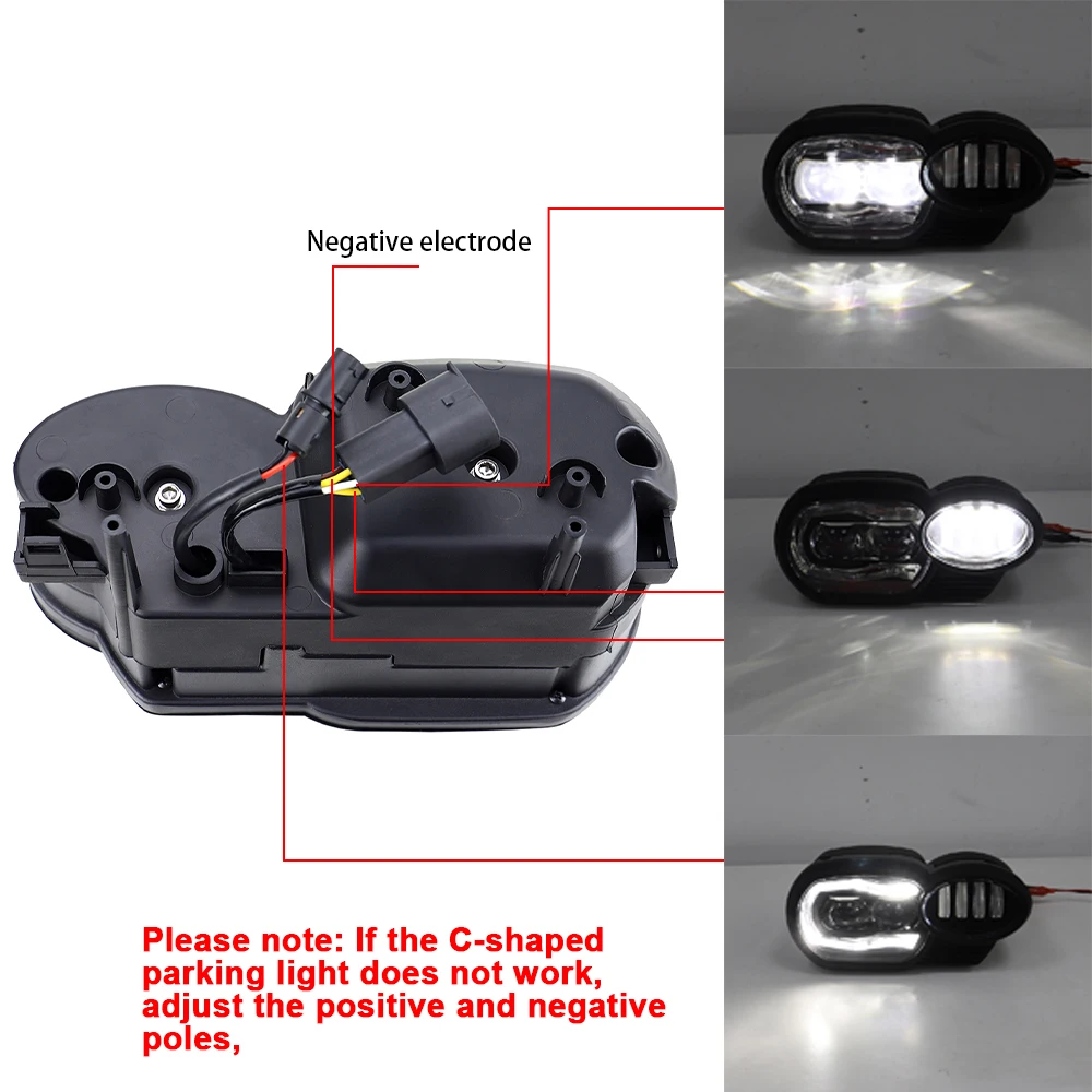 Для BMW K1200R 2005 ~ 2009 K1300R 2010 2013 светодиодные фары дальнего/ближнего света DRL Light