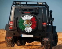 mexico sunflower mexican sunflower spare tire cover mexico flag lover birthday gifts gift for him jeep tire covers car ac