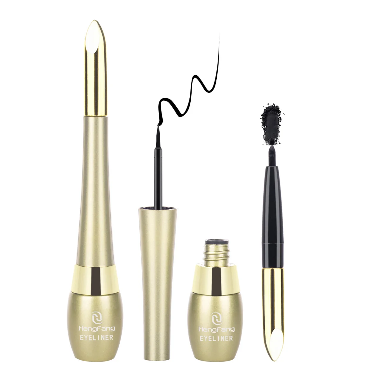 

2 в 1, Водостойкая Подводка для глаз, 8 г