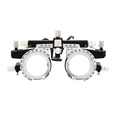 Регулируемая оптическая оправа для пробных линз, очки для проверки зрения, оптика, сменная ось цилиндра для очков, Прямая