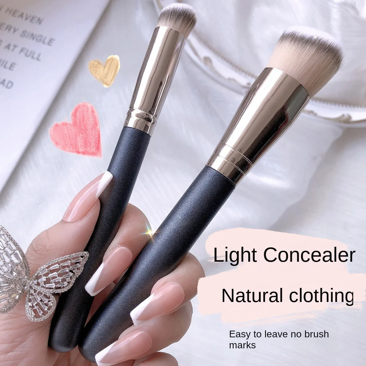 

170/270/370 Makeup Brush Loose Powder Foundation Concealer BB Cream Brush Blush Liquid Concealer Foundation Makeup Brush Toolss