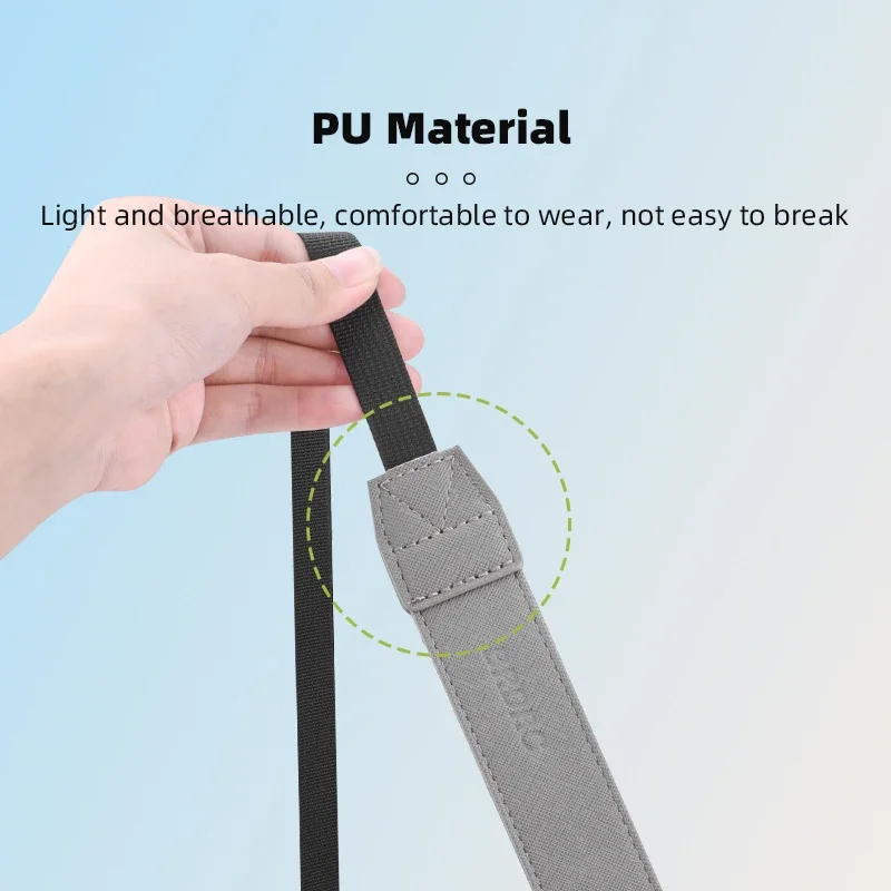 Шейный ремешок из искусственной кожи для пульта дистанционного управления DJI RC/RC