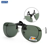 seemfly rimless polarized sunglasses clip for myopia glasses 180%c2%b0 upturn night vision glasses for most eyeglass drive fishing