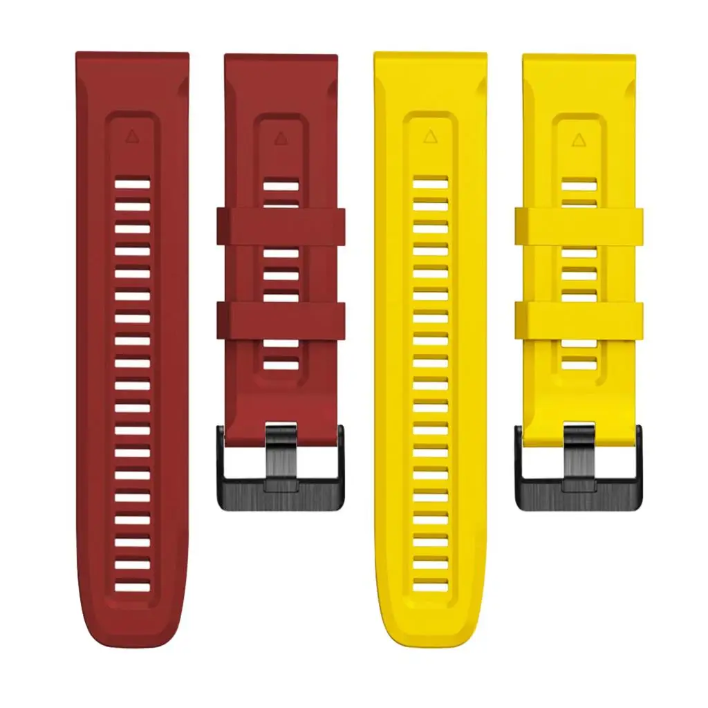 22mm 26mm Silicone Smart Watch Strap For Garmin Fenix 7X 7 Fenix 6X 6 Pro Fenix 5X 5 Plus 3HR Bracelet Quick Release Wristband