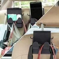 universal back seat storage box with hooks car interior organizer bag hanger multifunctional boxes hook car accessories