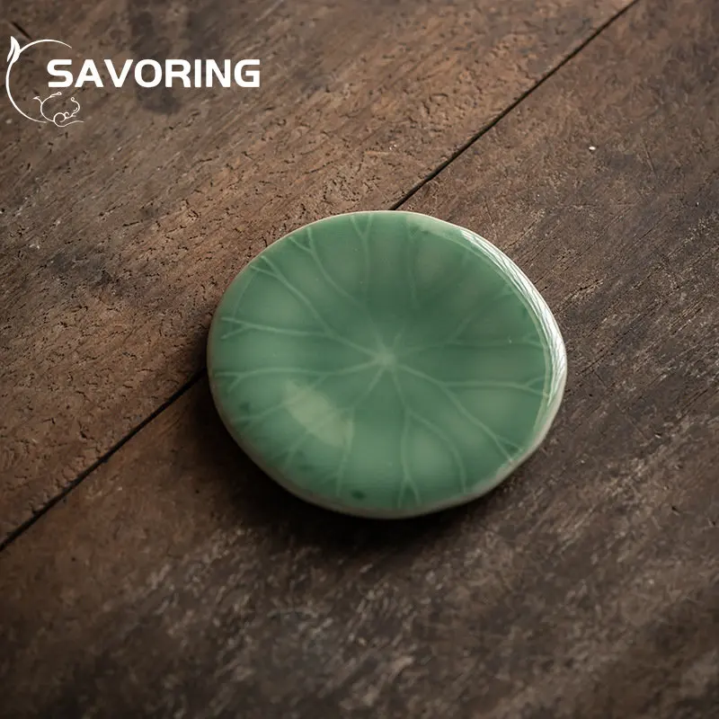 

Керамическая подставка под стакан PGY, лист лотоса, 10 см