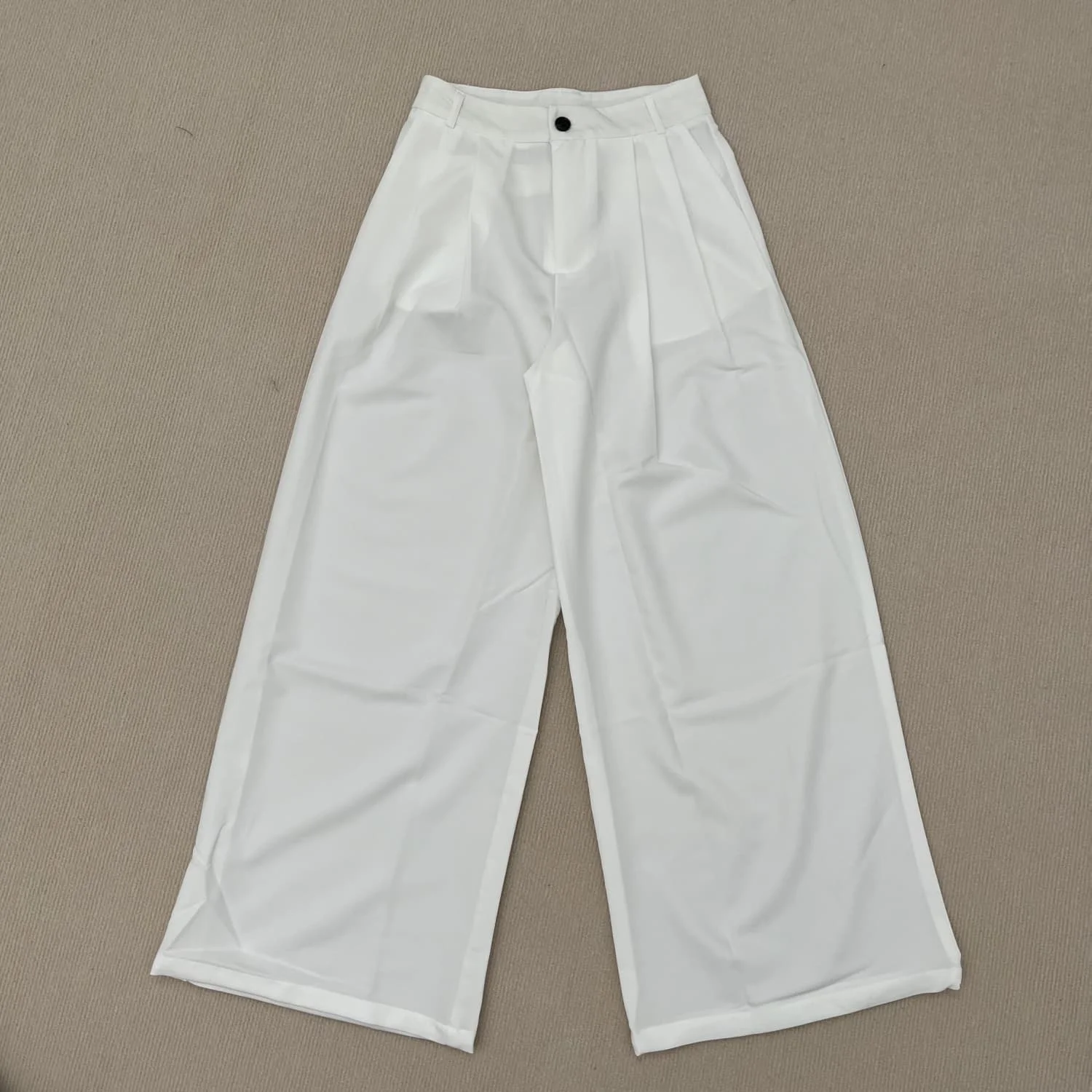 Kar &amp Otza женские 2024 осенне-зимние новые брюки с высокой талией двойной складной