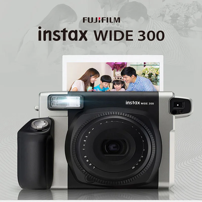 Камера для мгновенной съемки Fujifilm WIDE 300 One-time фотобумага 5 дюймов с белой рамкой