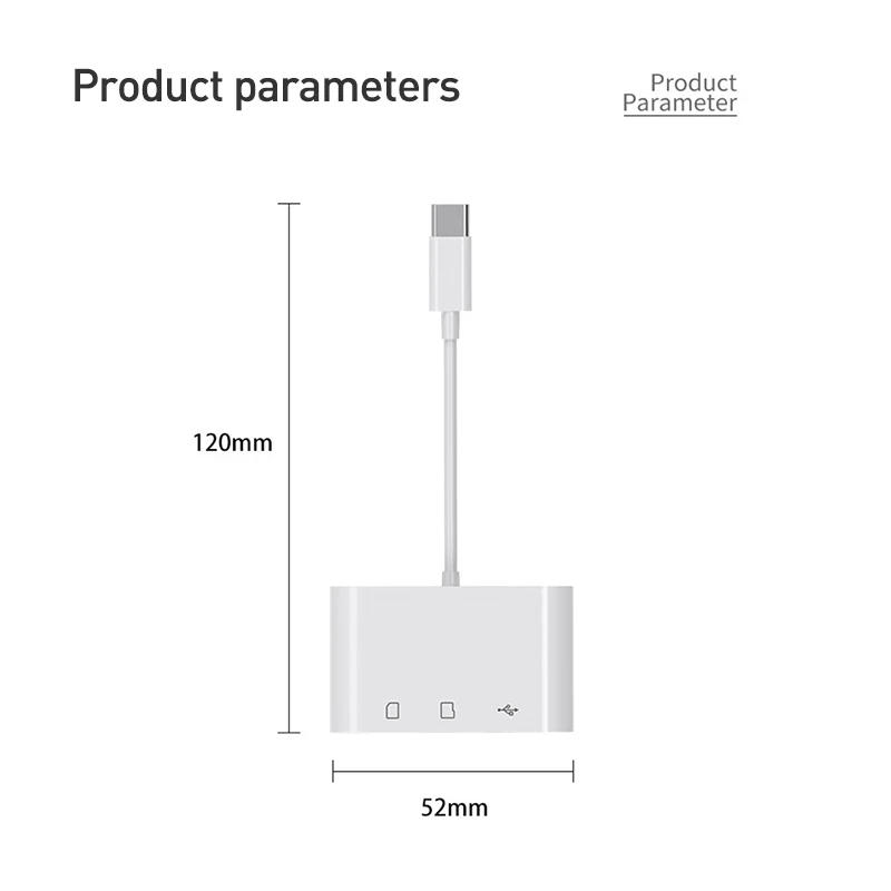 Type C Micro USB OTG кардридер кабель 3 в 1 SD/TF коннектор передача данных флэш-накопитель