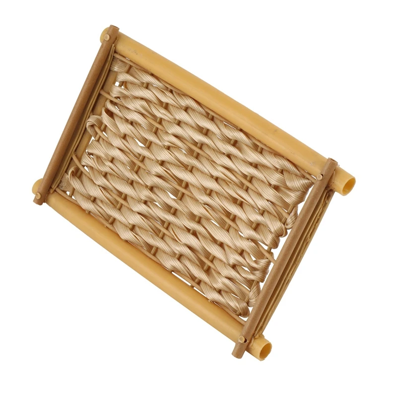 Поднос из искусственного бамбука прямоугольный бамбуковый в ряд для японской и