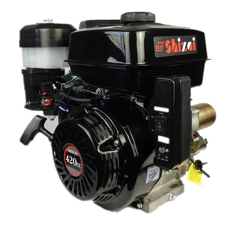 SHIZAI (Китай) Заводская цена 420cc 15 Одноцилиндровый 4-тактный бензиновый двигатель OHV