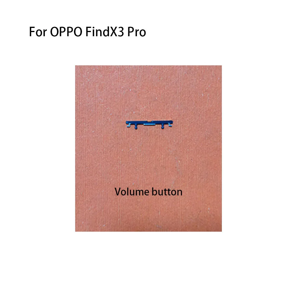 

Side Button For OPPO FindX3 Pro Power On Off Button + Volume Button For OPPO Find X3Pro Side Buttons Set Replaceme Parts