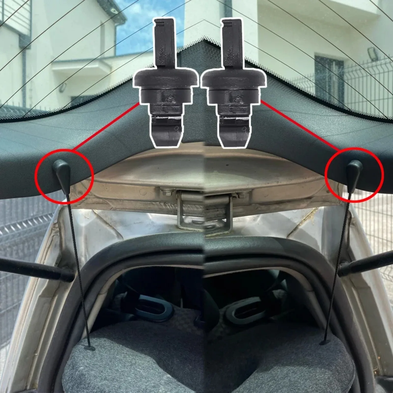 2x для Citroen C4 B7 DS4 DS5 полка посылок шнур вешалка зажимы кронштейн фиксатор держатель