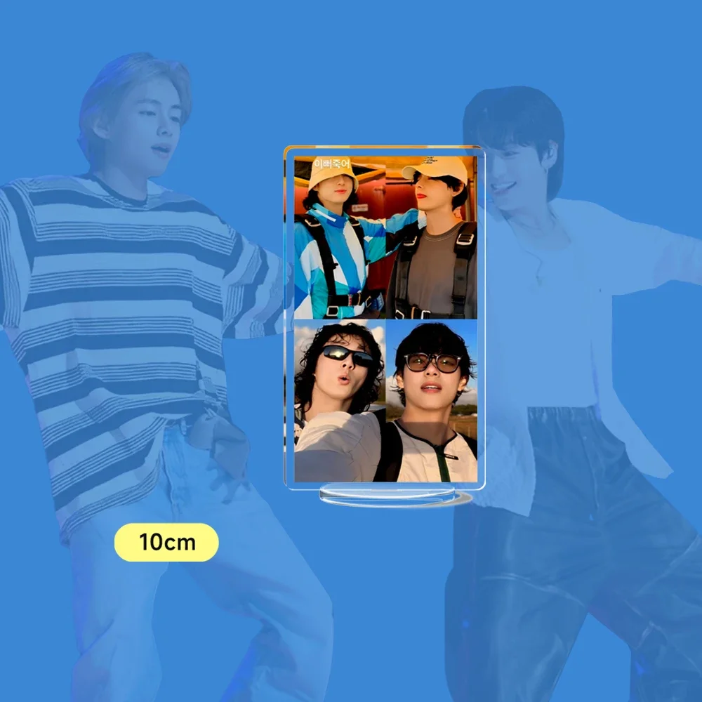 Новые акриловые фигурки Kpop Idol Standee подставка Vkook Teavkook Funs подарочные аксессуары