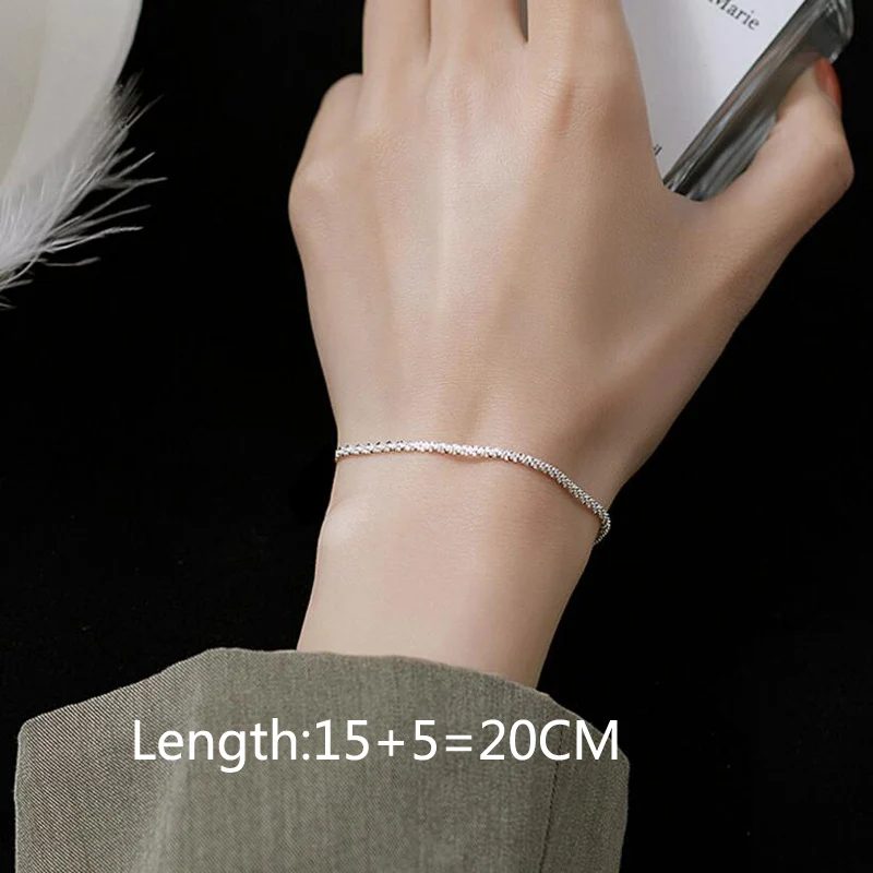 Минималистичные 100% стерлингового серебра 925 пробы модные ножные