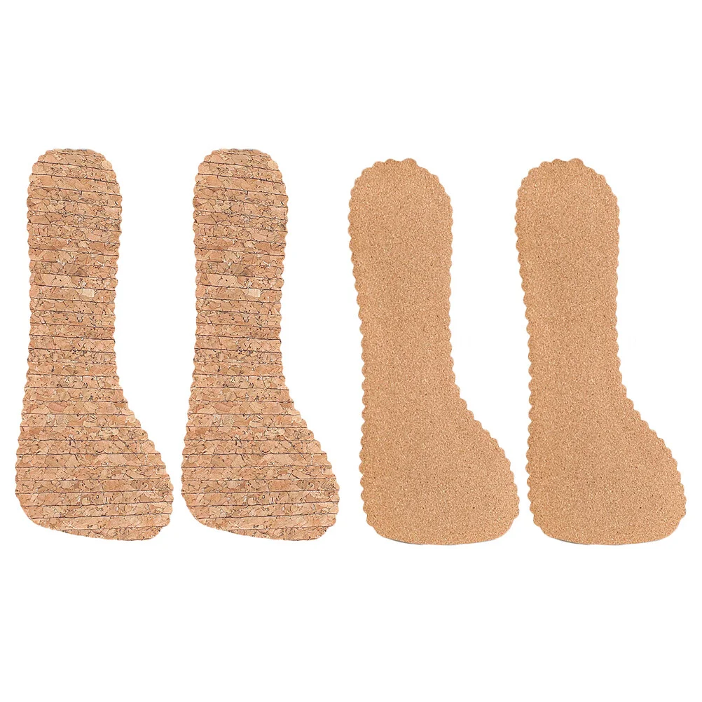 

Insoles Cork Heel High Shoes Inserts Arch Shoe Insole Adhesive Orthotics Orthotic Sole Supports Half Flat Support Women Heels