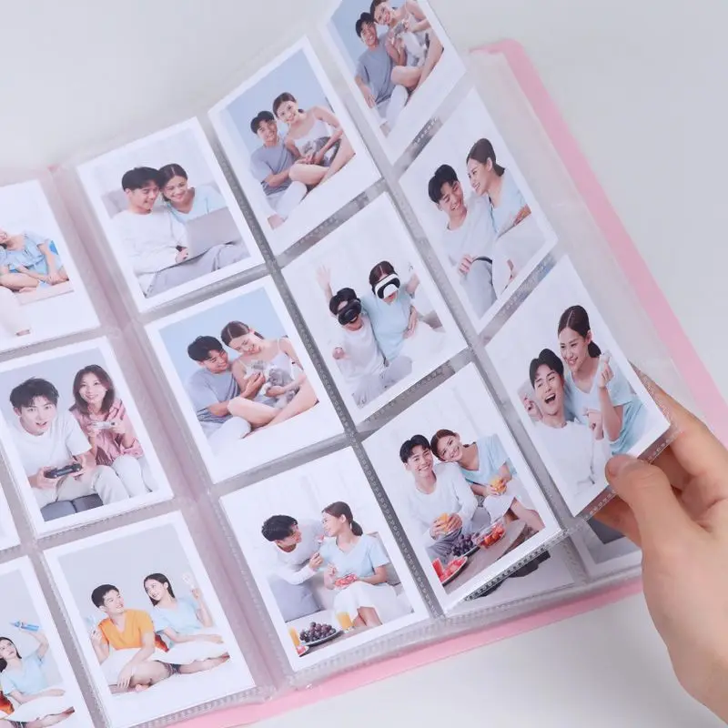 

3 Inch Photo Album Ins 3 Inch Polaroid Photo Collection Book Card Book Star Chasing Small Card Storage Book Wholesale