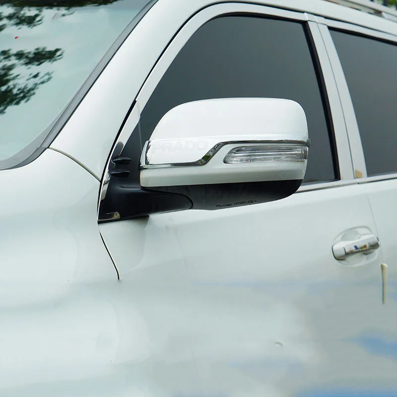 

Rearview Mirror Trim Car Anti-scratch Cover Decoration Parts for Toyota LAND CRUISER Prado FJ150 2010-2018 2019 2020