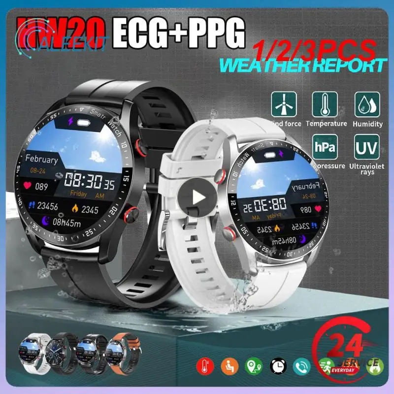 

1/2/3 шт., мужские водонепроницаемые Смарт-часы