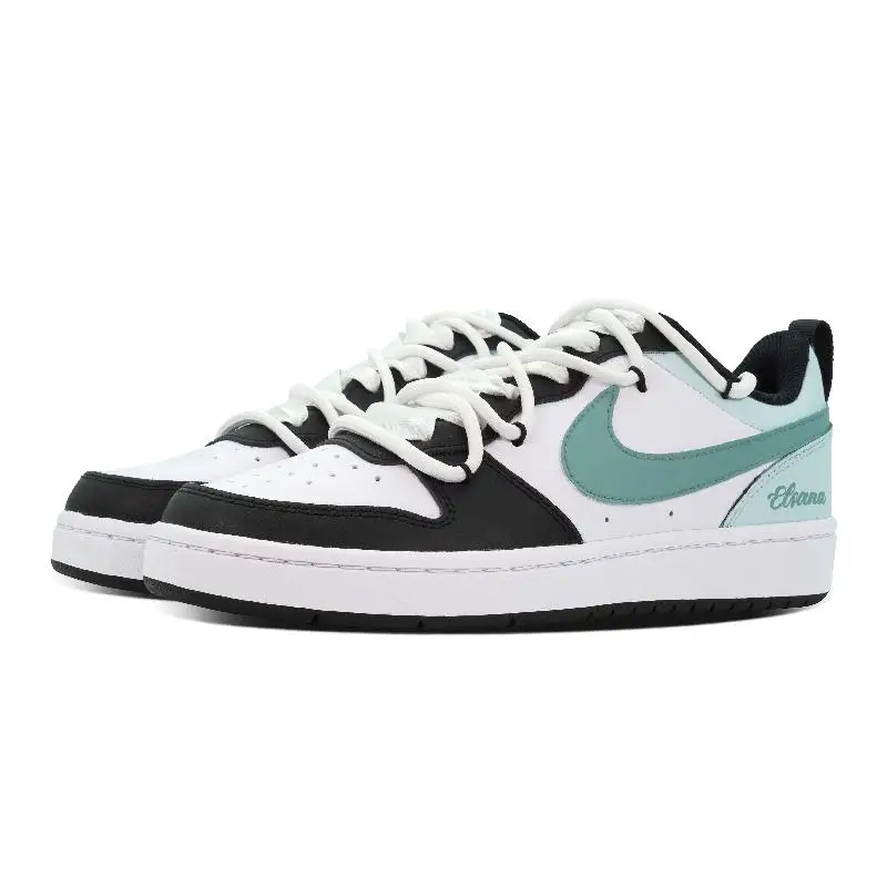 【Customize】Nike Court Borough Skateboarding Shoes Women's Sneakers shoes BQ5448-115