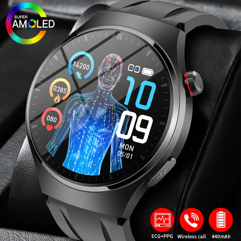 Водонепроницаемые мужские смарт-часы LIGE AI цвет в ассортименте