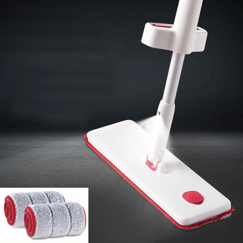 

Spray Mop for Wash Floor Self Cleaning Wet and Dry Dual-use Steam Hands-free Washing of Lazy Mops Cleaning Tools Products