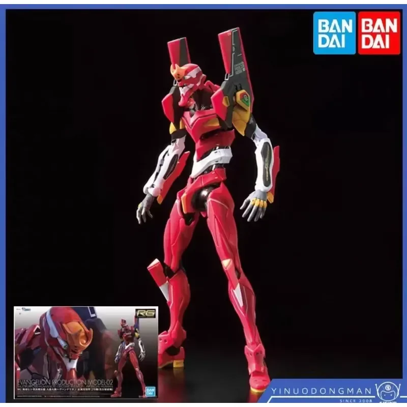 Фото BLOKEES Оригинальные сборные аниме-фигурки EVANGELION-02, 01, 08, EVA00, Asuka, Shinji, модель-игрушка, подарок от Giftmor Toys №2