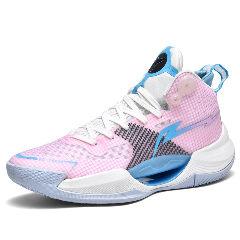 Breathable Cushioning Non-slip Wearable Sports Shoes Gym Training Athletic Basketball Sneakers