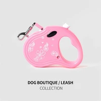 pet traction rope dog traction rope automatic extendable and retractable portable teddy fighting dog artifact
