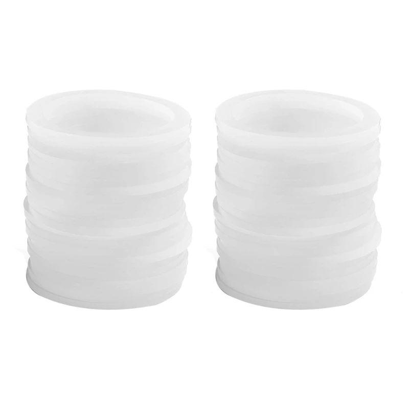 

Silicone Sealing Rings Gasket For Leak Proof Mason Jar Lids (48 Pack, Regular Mouth)
