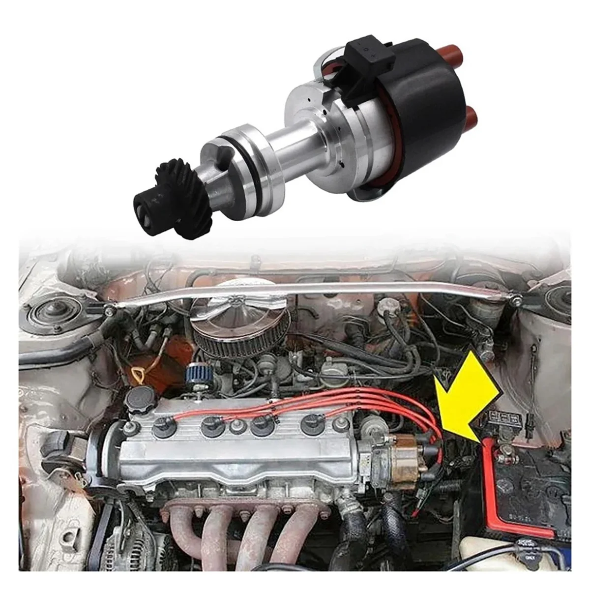 Распределитель зажигания автомобиля подходит для SEAT CORRADO GOLF Mk3 037905205 C