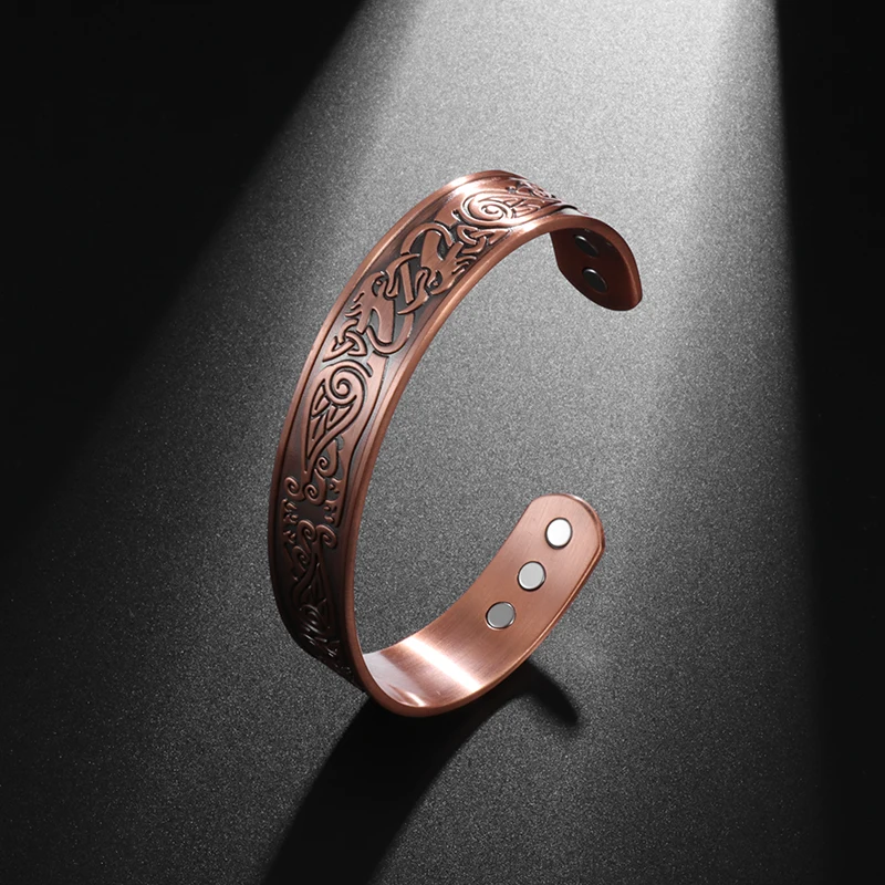 Браслет Регулируемый мужской с деревом жизни винтажная Скандинавская Легенда о