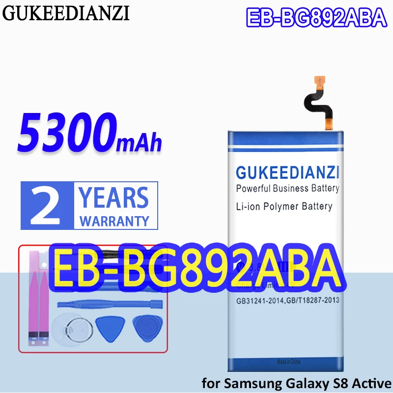 Аккумулятор большой емкости для Samsung Galaxy SMG8920 G892F G892A G892L G892 G892V S8 Active S8Active