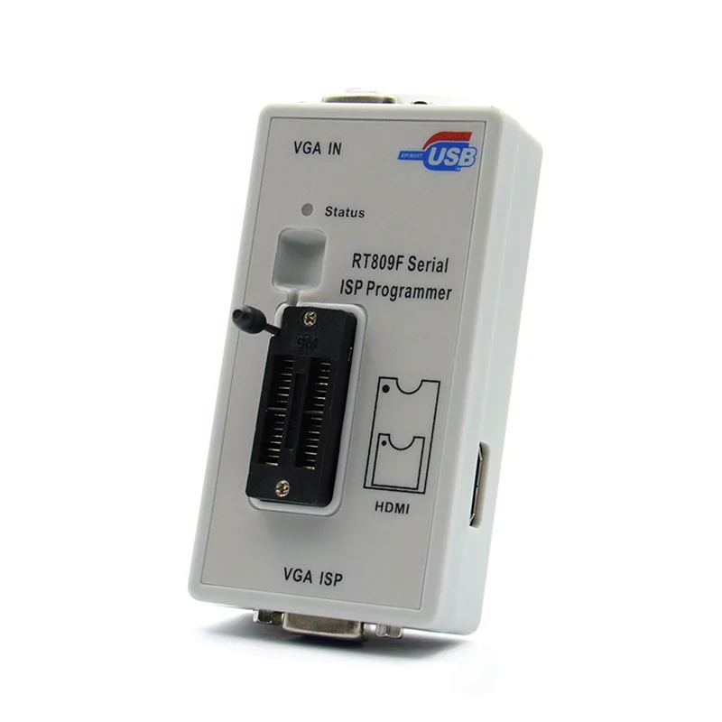 

Newest RT809F ISP Programmer/ RT809 Lcd USB Programmer Repair Tools 24-25-93 Serise IC with Full Adapters(B)