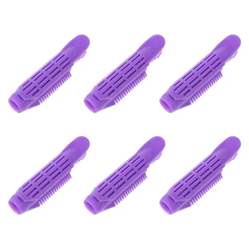 

6pcs Hair Rollers Volumizing Root Clip Self Grip Clips Hair Styling Accessories