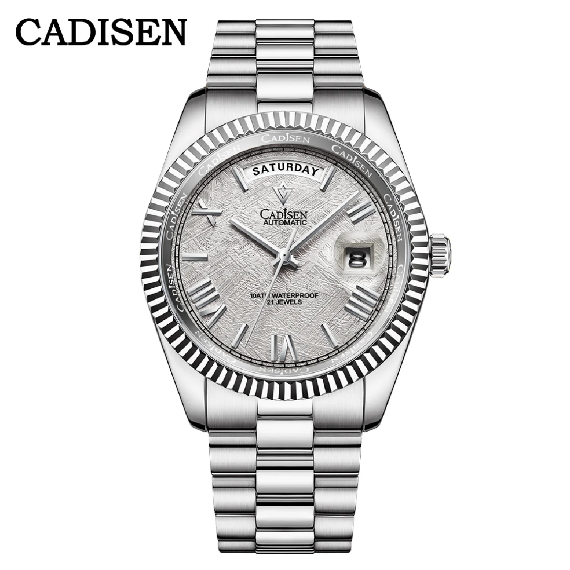 

CADISEN Men's Watches 2022 Automatic Watch For Men Mechanical Wristwatches MIYOTA 8285 Sapphire Mirror Luxury Clock Reloj Hombre