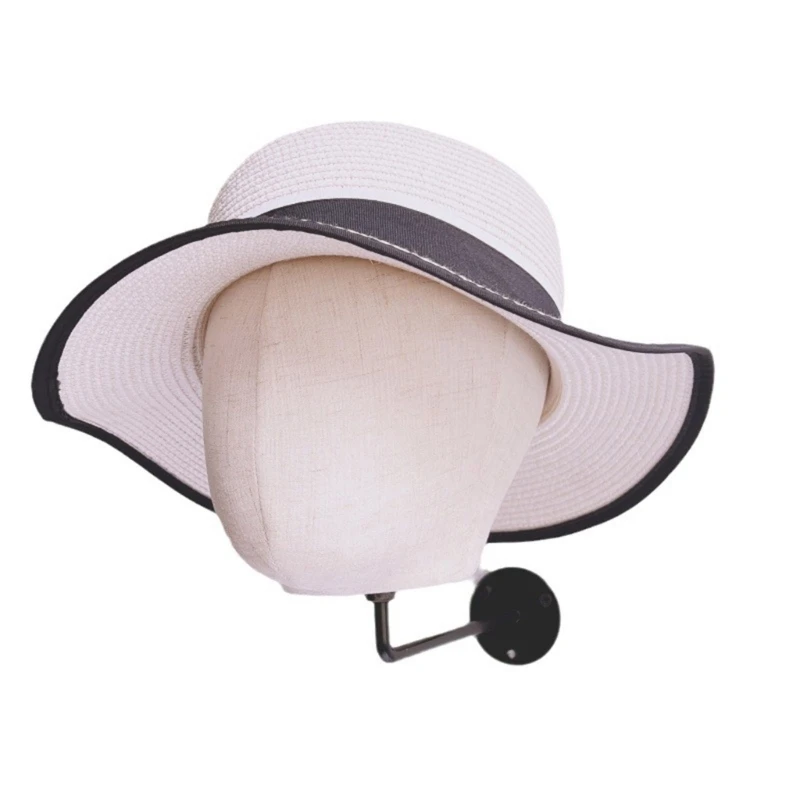 Настенная головка Mdel для шиньона. Стеллаж хранения шляп.